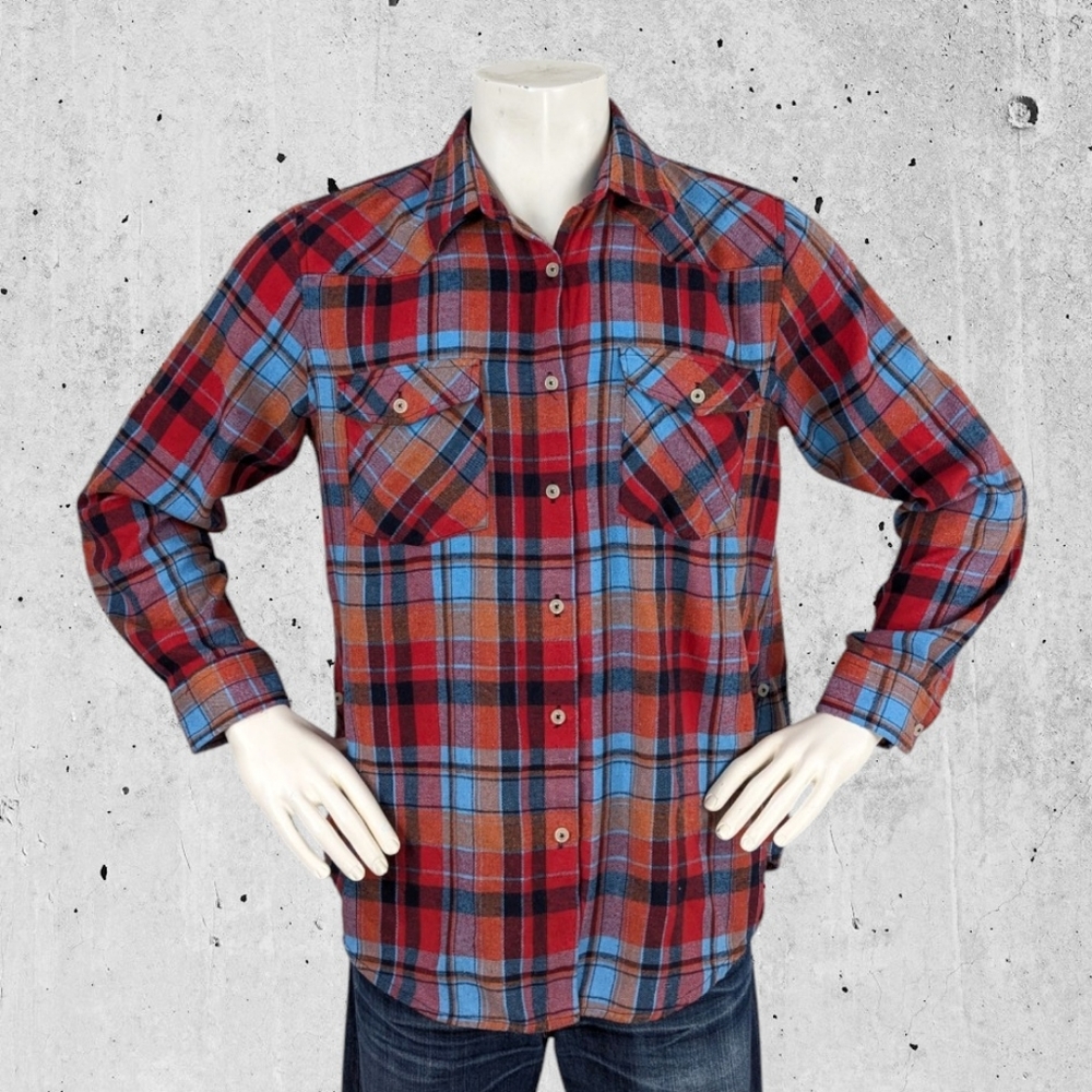 Flannel Shirts Size XL Red Plaid